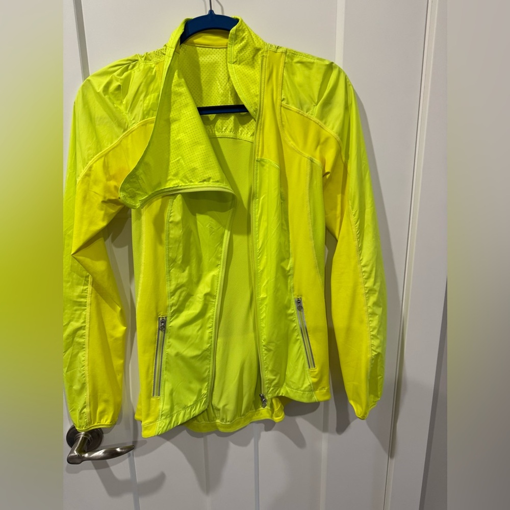 lululemon athletica Yellow Bomber Jacket